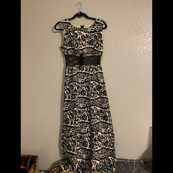 Keone Hawaii Black and White Lace Dress - Picture 2 of 4